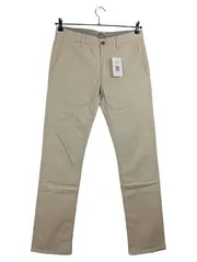 Vorschaubild 1 von Man Chino Stoffhose Herren Gr. 48/M Beige Baumwolle