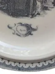 Vorschaubild 2 von OPM Sammelteller Apollo Historische Szene Blauer Rand Porzellan Bavaria