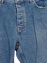 Vorschaubild 2 von Herren Jeans Regular Fit Blau Größe 44 W28 Denim Hose