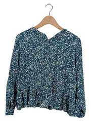 Vorschaubild 1 von Damen Bluse Blumenmuster Mehrfarbig Gr. 42;XL