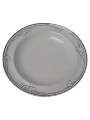 Vorschaubild 1 von Suppenteller Tavola Weiß Klassisch Elegant Blumen 23cm