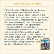 Vorschaubild 3 von FIFA 13 EA Sports PS3 PlayStation 3 Fußball Spiel Bundesliga