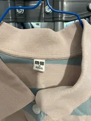 Vorschaubild 3 von Damen Poloshirt gestreift Gr. 38/M Preppy Baumwolle Kurzarm