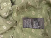 Vorschaubild 5 von Bluse Damen Gr. 32/XXS Grün Vintage Bohemian 3/4-Arm