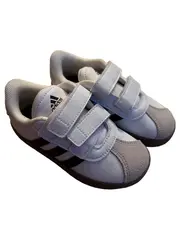 Vorschaubild 2 von Kinder Sneaker Low Klettverschluss Weiß Gr. 25 Sportschuhe