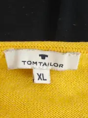 Vorschaubild 3 von Damen Pullover Langarm V-Ausschnitt Gelb Gr. XL