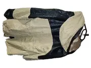 Vorschaubild 2 von EPISTER Damen Parka Jacke Kunstleder Details Beige Schwarz Gr. M