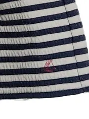 Vorschaubild 2 von Mädchen Kleid Gr. 95/98 Blau Maritim Gestreift Langarm