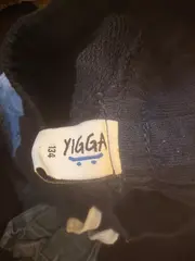 Vorschaubild 4 von Kinder Jogginghose Gr. 134 Blau Meliert Baumwolle Freizeit Sportlich