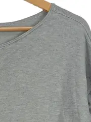 Vorschaubild 3 von Strickjacke Damen Gr. 32/34 XS Grau Kurzarm Cardigan