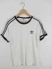 Vorschaubild 2 von Herren T-Shirt Gr. 48/M Weiß Sportlich Logo-Print