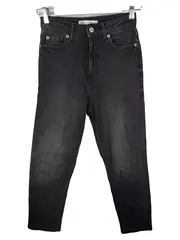 Vorschaubild 1 von Damen Slim Fit Jeans Hose Grau Größe 34 W26 XS Casual