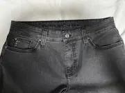 Vorschaubild 4 von Melanie Mom Jeans Damen Grau L32 Nieten Strass Gr. 42 XL