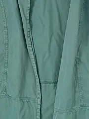 Vorschaubild 4 von Damen Leichte Jacke Gr. 42 Türkis Lyocell Baumwolle
