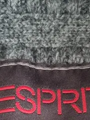 Vorschaubild 5 von Herren Pullover Strickpullover Grau M Wolle Casual Strukturmuster