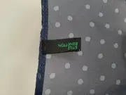 Vorschaubild 5 von BENETTON Freizeitkleid Damen Gr. 36 S Blau Punkte Rüschen Midikleid