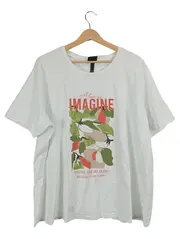 Vorschaubild 1 von Damen T-Shirt mit Print Einheitsgröße Weiß Casual