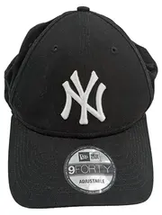 Vorschaubild 1 von 9FORTY Cap New York Yankees NY Kappe Schwarz Verstellbar Wolle Herren