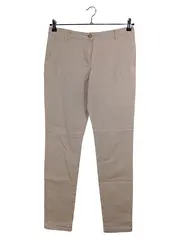 Vorschaubild 1 von Damen Chino Stoffhose Slim Fit Beige Gr. 36 W28