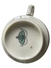Vorschaubild 2 von Teetasse Klassisch Beige Porzellan Blumenmuster IVORY BAVARIA