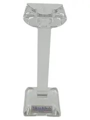 Vorschaubild 1 von Kerzenhalter Kristallglas Transparent Elegant 17 cm