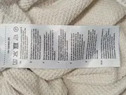 Vorschaubild 4 von Damen Pullover Gr. 36/S Beige Strukturmuster Schleife Langarm