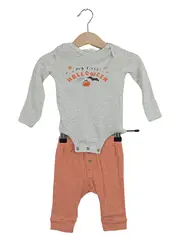 Vorschaubild 1 von Baby Set Strampler Hose "My First Halloween" Gr. 62 Mehrfarbig