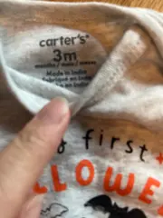 Vorschaubild 5 von Baby Set Strampler Hose "My First Halloween" Gr. 62 Mehrfarbig