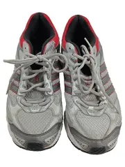 Vorschaubild 2 von Laufschuhe Herren Gr. 42 2/3 Silber Rot Sportschuhe Sneaker