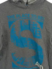 Vorschaubild 2 von Hoodie Kapuzenpullover Jungen Gr. 164/XL Grau New York Print