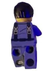 Vorschaubild 2 von Minifigur Abenteurer Pilot blau mit Weste Kinder Spielfigur