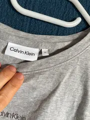 Vorschaubild 3 von T-Shirt Herren Gr. M Grau Meliert Logo Basic Kurzarm