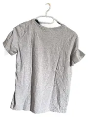 Vorschaubild 2 von T-Shirt Herren Gr. M Grau Meliert Logo Basic Kurzarm