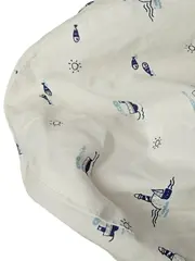 Vorschaubild 3 von Baby Mütze Maritim Weiß Baumwolle Kinder Sonnenhut