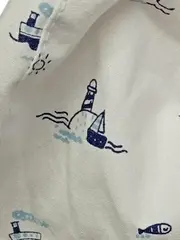 Vorschaubild 5 von Baby Mütze Maritim Weiß Baumwolle Kinder Sonnenhut