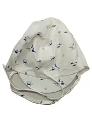 Vorschaubild 1 von Baby Mütze Maritim Weiß Baumwolle Kinder Sonnenhut