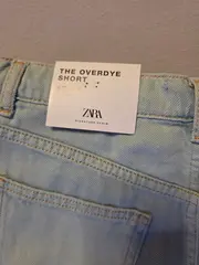 Vorschaubild 2 von The Overdye Short Jeans Shorts Kinder Gr. 164 Türkis Denim