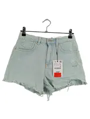 Vorschaubild 1 von The Overdye Short Jeans Shorts Kinder Gr. 164 Türkis Denim