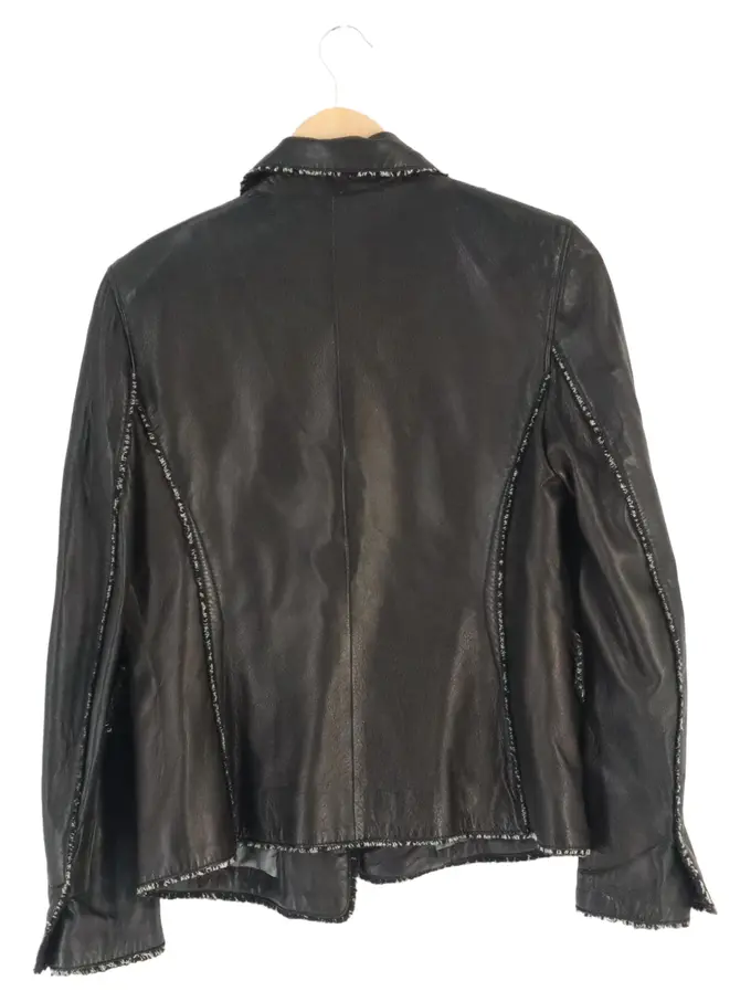 Schwarze Lederjacke Lederjacke Schimmel SYLVIE SCHIMMEL Lederjacke