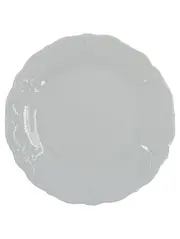 Vorschaubild 1 von Speiseteller 6er Set Porzellan Weiß Klassisch 21cm