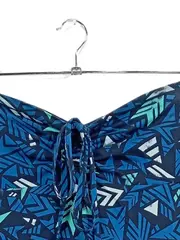 Vorschaubild 2 von Damen Sommerkleid trägerlos Gr. 36/S Blau Outdoor Grafisch