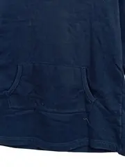 Vorschaubild 3 von Kinder Kapuzenpullover Gr. 140 Blau Casual Herz Applikation