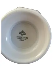 Vorschaubild 3 von Classic Rose Zuckerdose Porzellan Weiß mit Deckel Germany