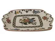 Vorschaubild 1 von Alt Amsterdam Platzteller Porzellan Weiß Blumenmuster 22cm