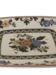Vorschaubild 3 von Alt Amsterdam Platzteller Porzellan Weiß Blumenmuster 22cm