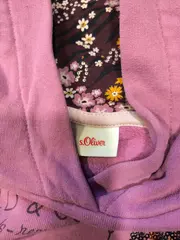 Vorschaubild 5 von Mädchen Hoodie Schmetterlingsprint Lila Gr. 128/134 Baumwolle