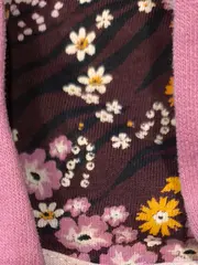 Vorschaubild 4 von Mädchen Hoodie Schmetterlingsprint Lila Gr. 128/134 Baumwolle