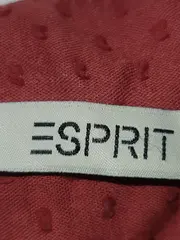 Vorschaubild 6 von Damen Bluse Gr. S Orange Baumwolle Strukturmuster Langarm