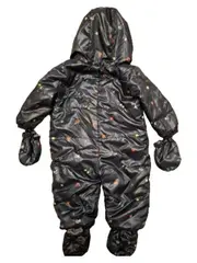 Vorschaubild 2 von Kinder Schneeanzug Gr. 62 Blau Outdoor mit Fäustlingen