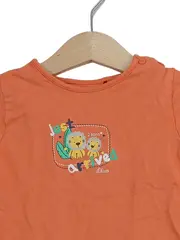 Vorschaubild 2 von Baby T-Shirt Gr. 62 Orange Löwen Motiv Baumwolle